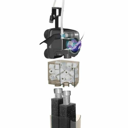 AQUAEL filtro interno con UV UNI FILTER