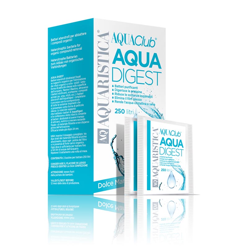 AQUA DIGEST batteri per la pulizia dell'acquario