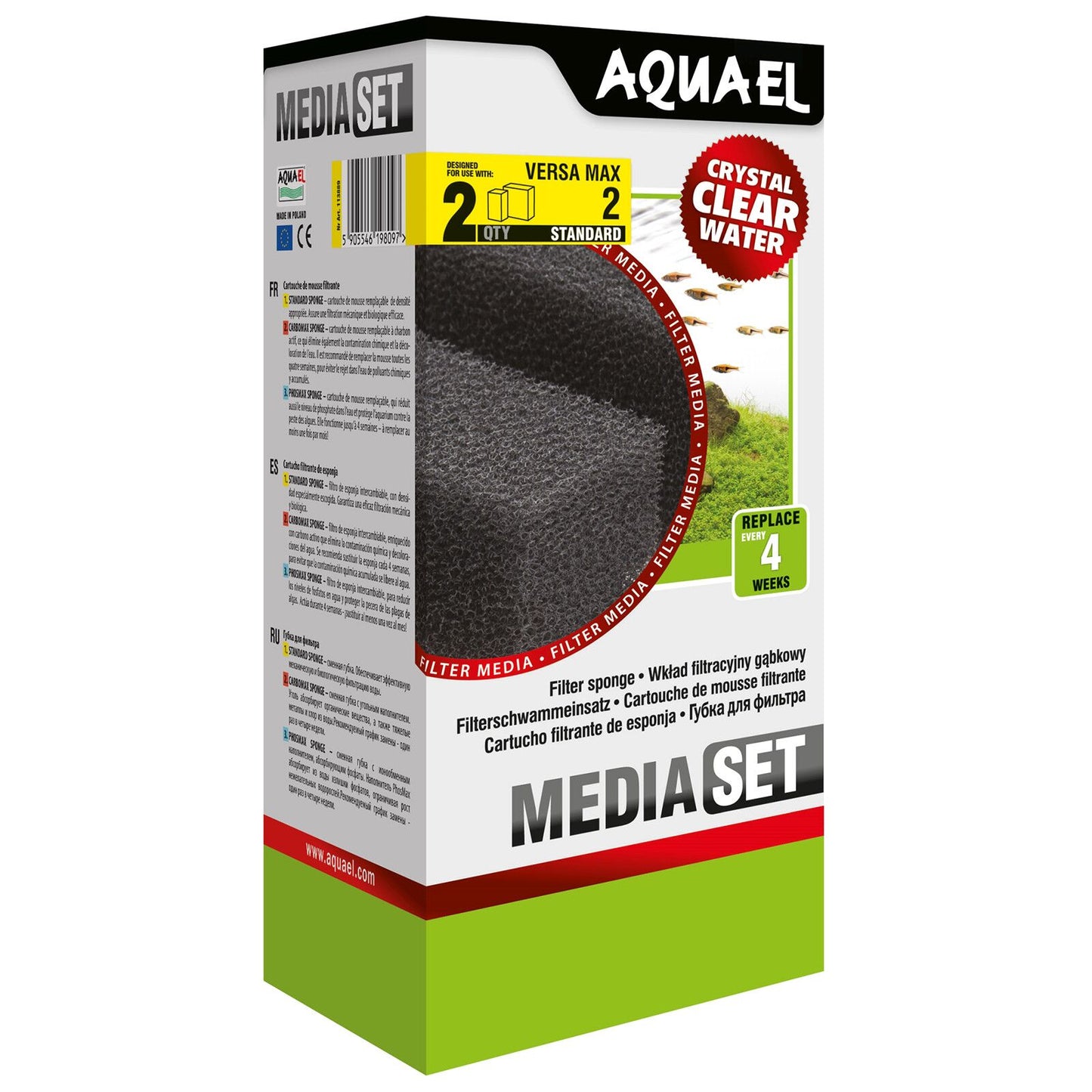 Aquael ricambi Filtro VERSAMAX
