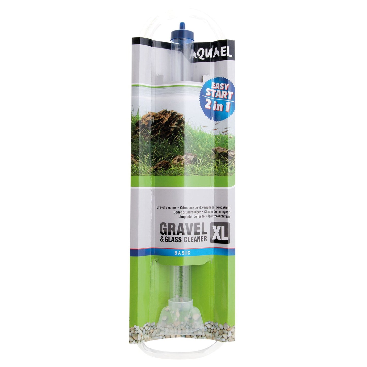 AQUAEL GRAVEL CLEANER campana pulizia fondo
