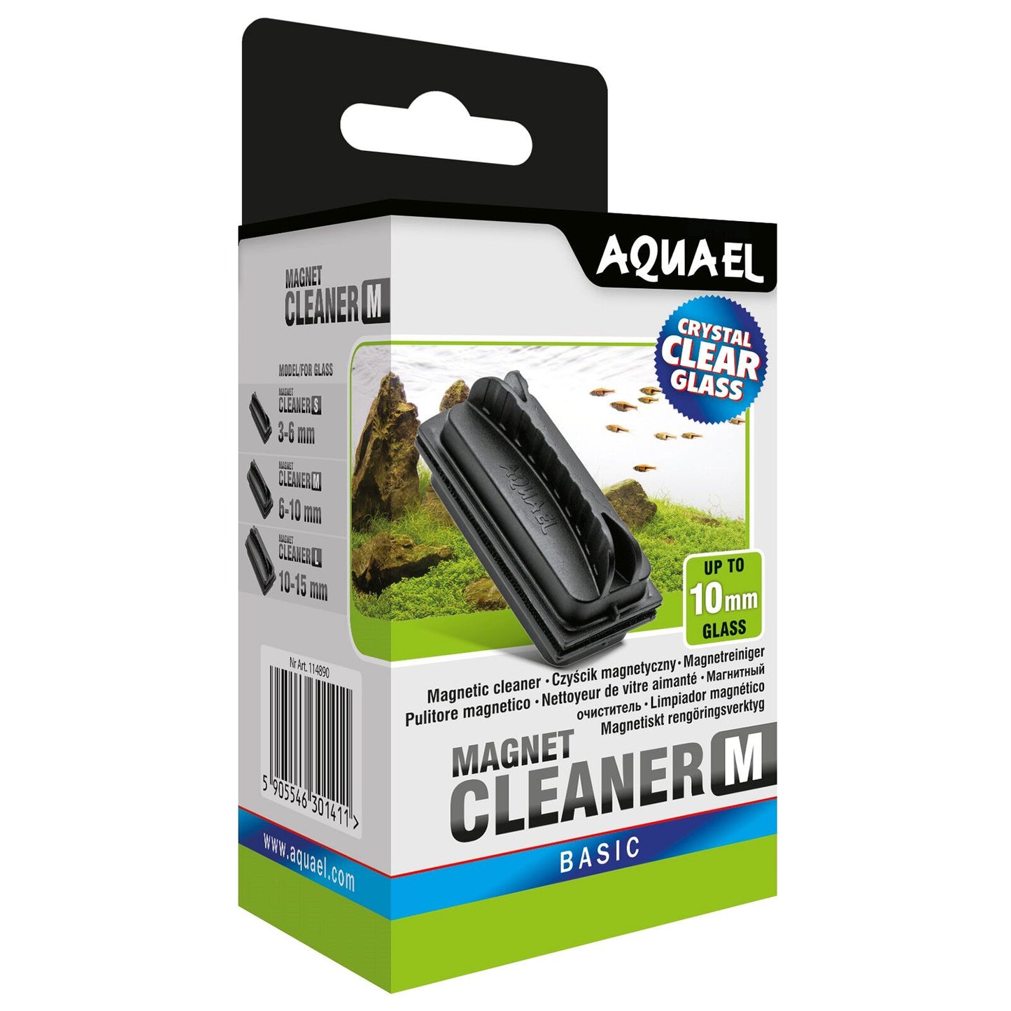 AQUAEL MAGNET CLEANER calamita per pulire i vetri