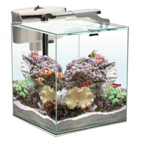 AQUAEL AQUARIUM SET NANO REEF DUO WHITE 35x35x40