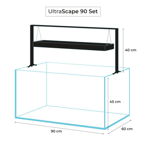AQUAEL ACQUARIO ULTRASCAPE 90