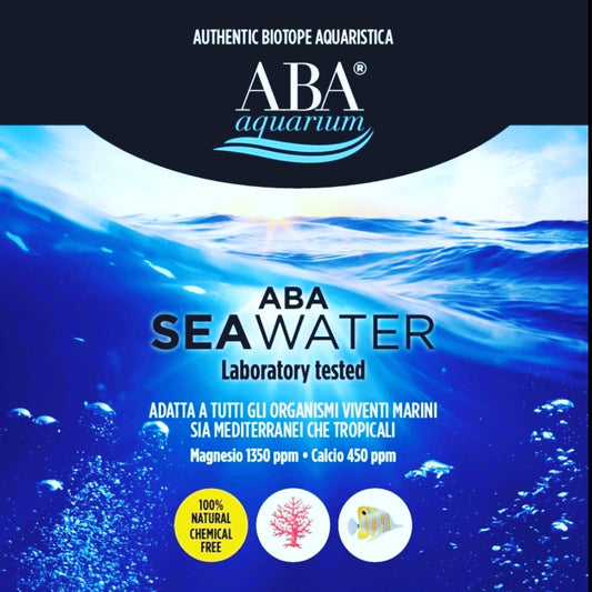 ABA SEA WATER Laboratory Tested Acqua marina naturale 20LT